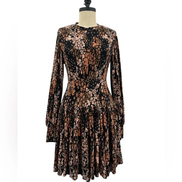 Free People Women's Heartbeats Mini Dress Floral Small - Picture 5 of 12